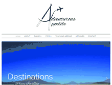 Tablet Screenshot of adventurousappetite.com